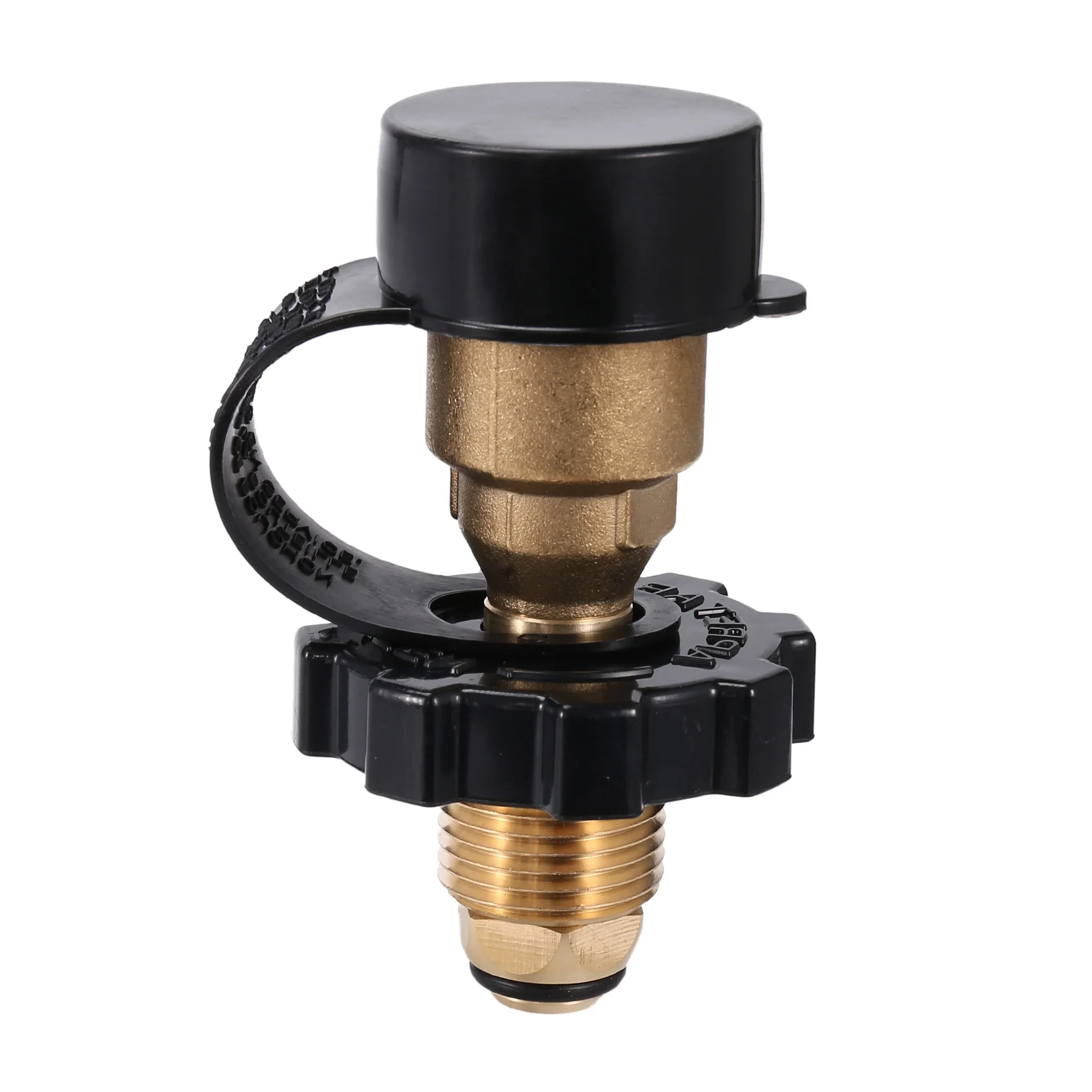 Brass Propane Tank Cylinder Adapter Convert POL to QCC Type 1 Grill BBQ 50LB Pressure Regulator Connection