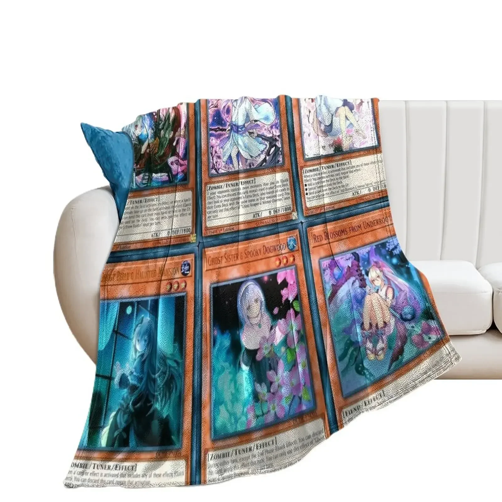 ghost girl hand traps ash blossom joyous spring edit Throw Blanket Nap Kid'S Blankets