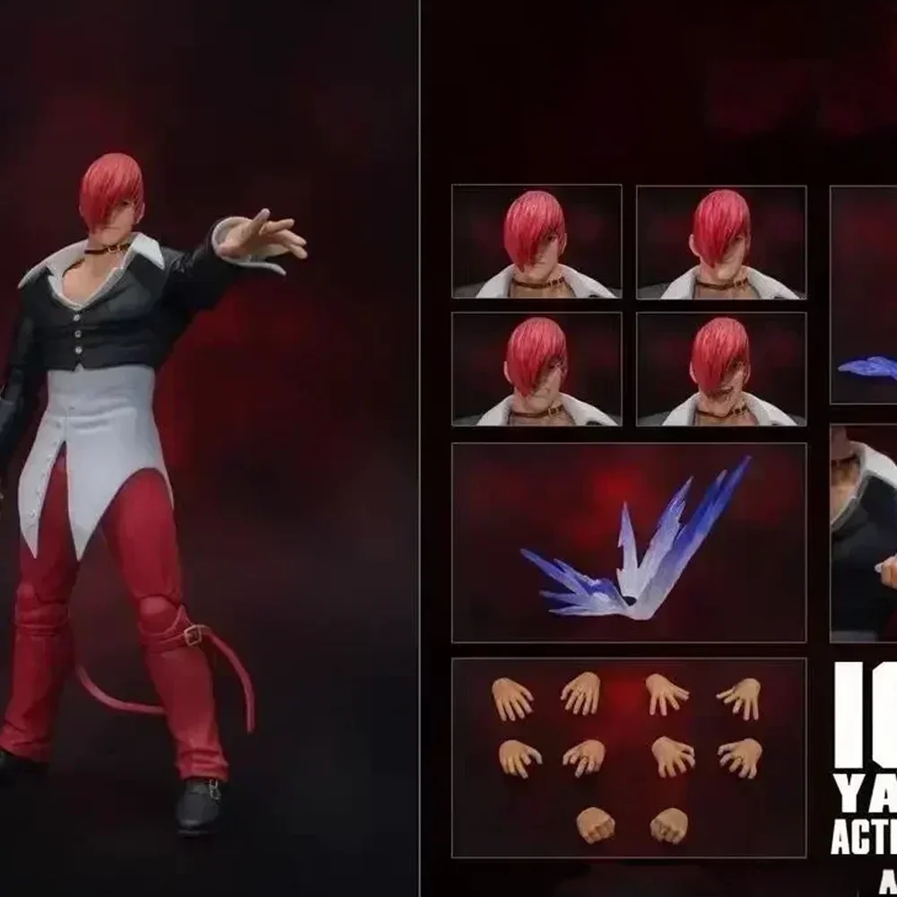

Новая фигурка Storm Toys Iori Yagami The King of Fighters Kyo, фигурка Кусанаги, фигурка KOF, коллекция экшн-фигурок, украшение, подарок