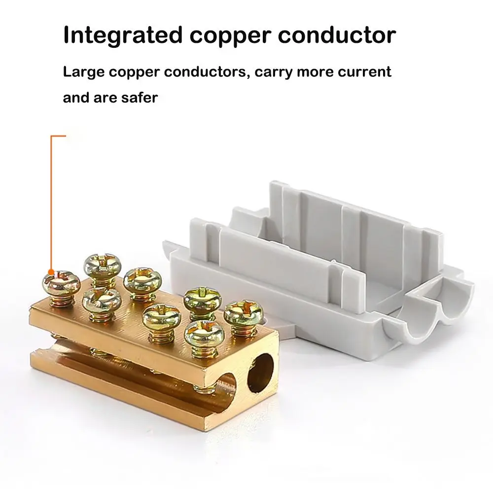Nieuwe High Power High Power Splitter Geen ontkoppeling T-type Quick Terminal Block Wire Connector Elektrisch
