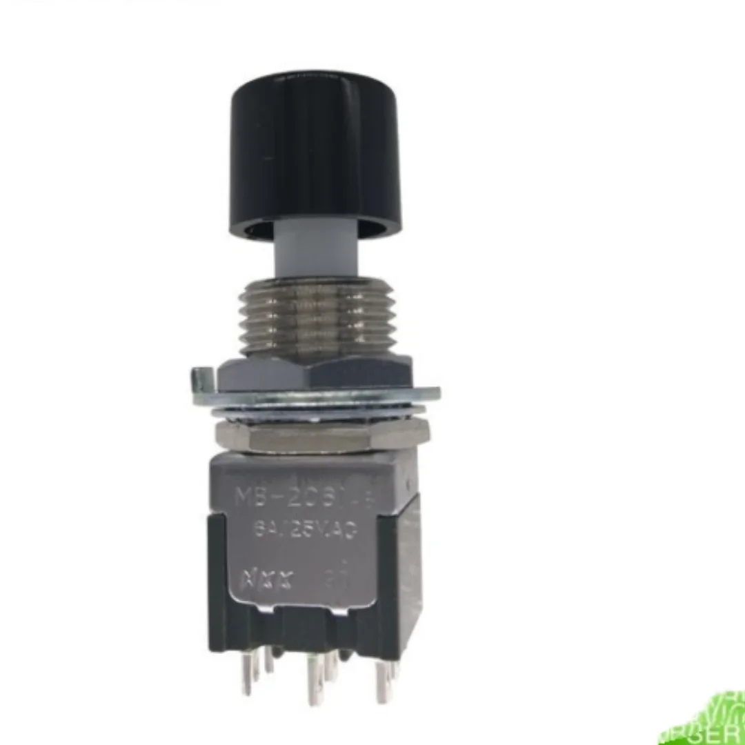 Prata Contatos Botão Interruptor Mbn25ss4w01 Mb2011w Spdt Mb2011ld3w01 6a 125vac Novo Pcs por Lote
