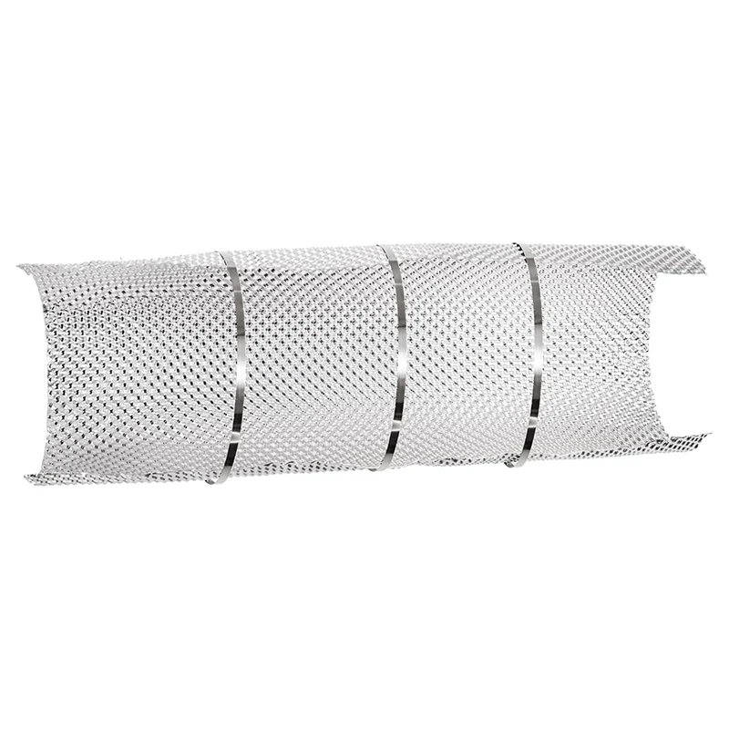 

Exhaust Heat Shield Automotive 16" X 39" Embossed Aluminum Heat Shield Kit For Muffler Exhaust Wrap, Heat Barrier