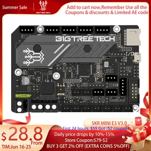 BigTreetech Skr Mini E3 V3.0 Motherboard 3D TMC2209 Piezas de impresora 3D para Ender 3 Actualización Ender 3 V2 BTT SKR V1.4 Turbo Octopus 10 mejores ventas BigTreetech Octopus - №10