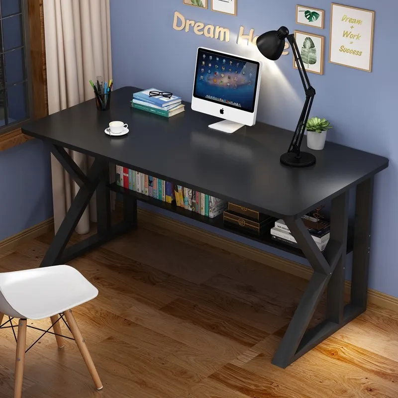 Computer desktop desk 50/60/70/cm wide, small household unit 80/90/110cm long, office desk, home book