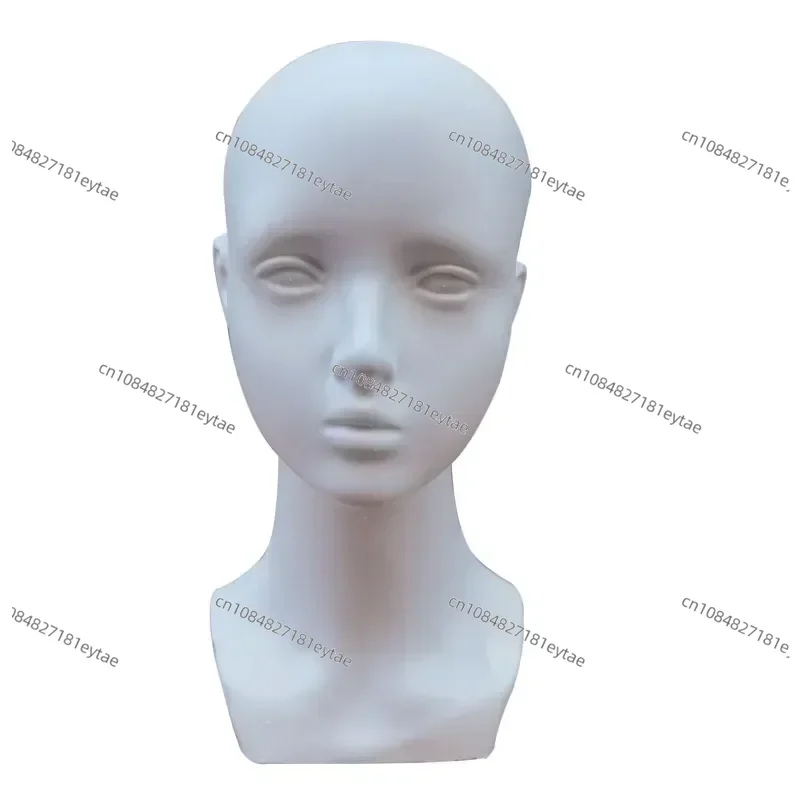 Head model lady hat silk scarf eye mask mask display wig model  prop fake model dummy head