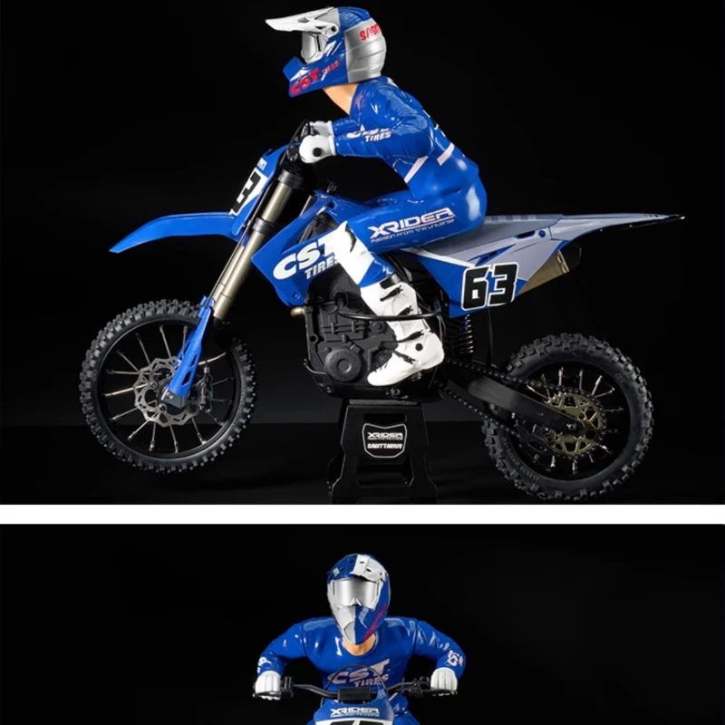 1/14 Electric RC Model Motocross Model Sagittarius Toy Gift Beautiful Car Model