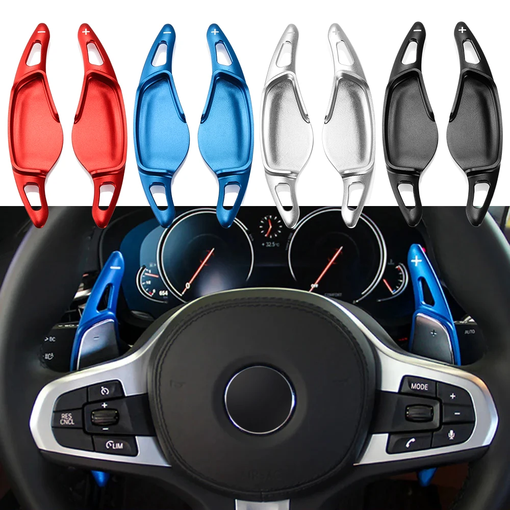 

Car Steering Wheel Paddle Shifter Gear Shift Paddle Extension For BMW 2 3 4 5 6 7 8 X3 X4 X5 X6 X7 Z4 BMW G30 accessories