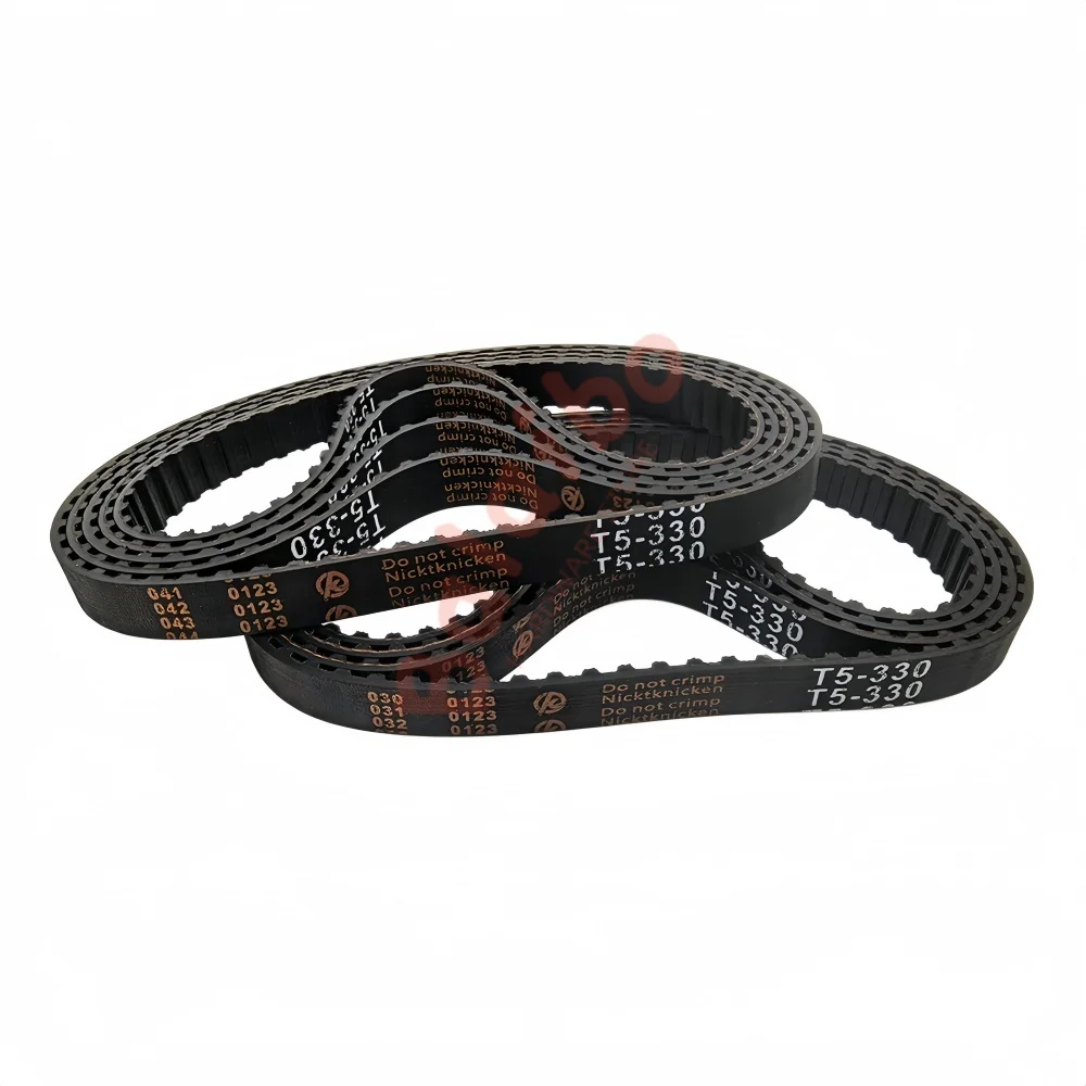 High Torque Rubber  T5 Timing Belt Width 6/8/10/12/15/20/25/30mm Length T5-615/620/660/690/700/720/725--900/990---T5-1275