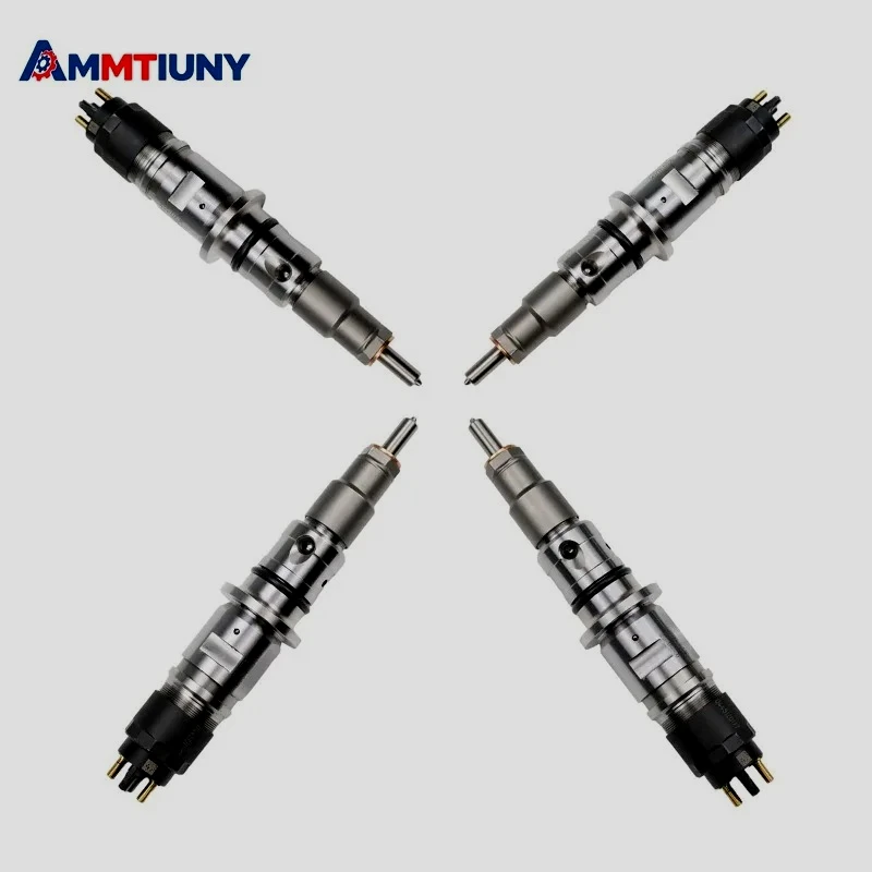 

4 шт. топливные форсунки 0445120177 5254261 для грузовиков Dodge Komatsu Cummins ISB QSB Cummins QSB 4,5 л 6,7 л Freightliner Cummins 6,7 л