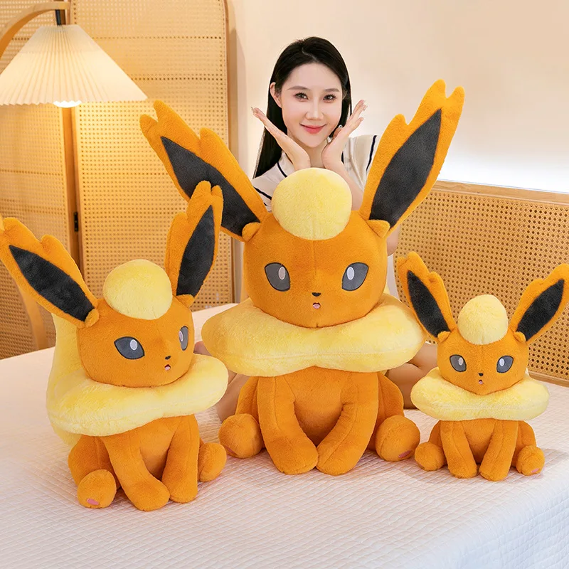 

Большой 60 см/45 см Pokemon Flareon плюшевые игрушки плюшевая кукла мягкие игрушки кукла подушка подарок