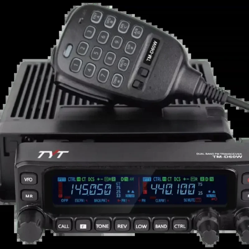 

TYT TM-D60W 50W Long Range Car Walkie Talkie, Cross-Band Function, Comparable to Yaesu NR-N7500 Ham Radio