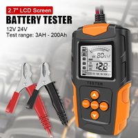 Cranking Charging Tool For Wet/GEL/Lead-acid Battery 12V 24V Battery Analyzer Auto Diagnostic Tools CCA Car Battery Tester
