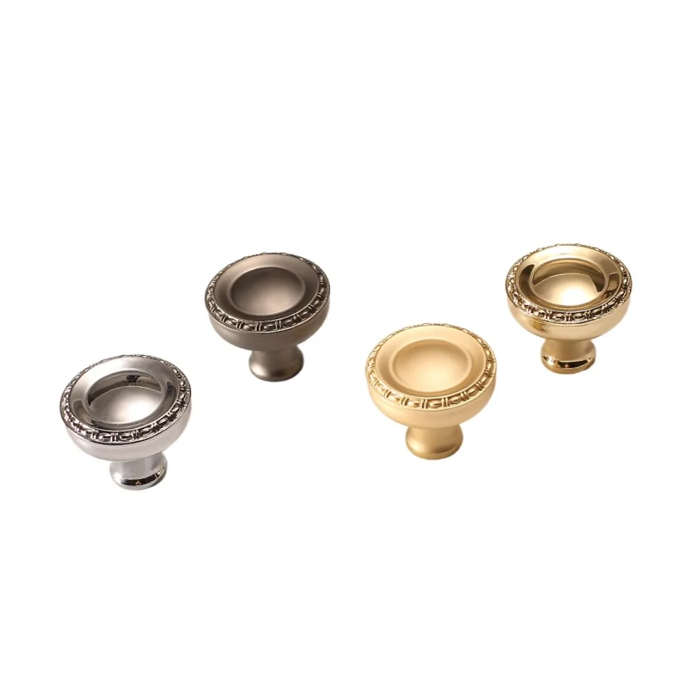 

Gold single hole drawer handle solid cabinet wardrobe door handle