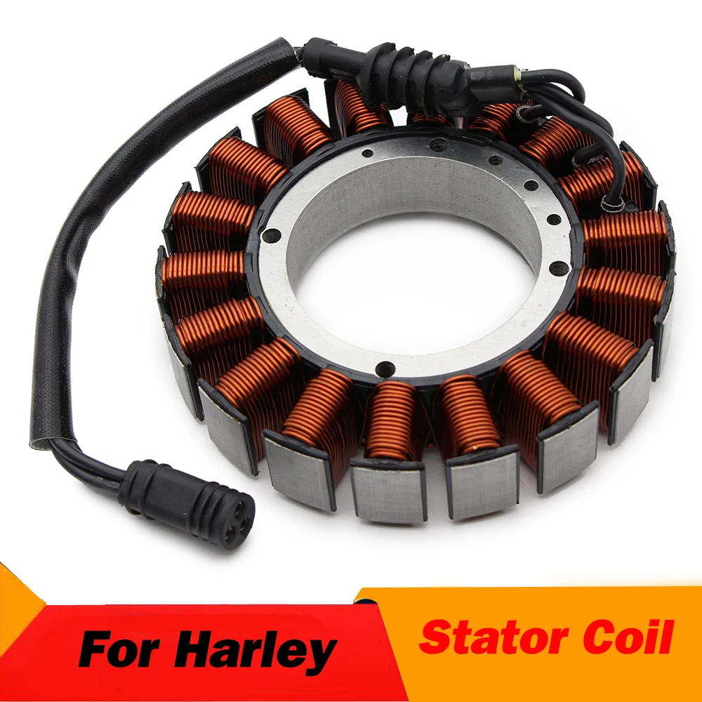 Motorcycle Generator Magneto Stator Coil For Harley Davidson 29987-06 29987-06A FLHR 103 Road King FLHRC 103  Road King Classic