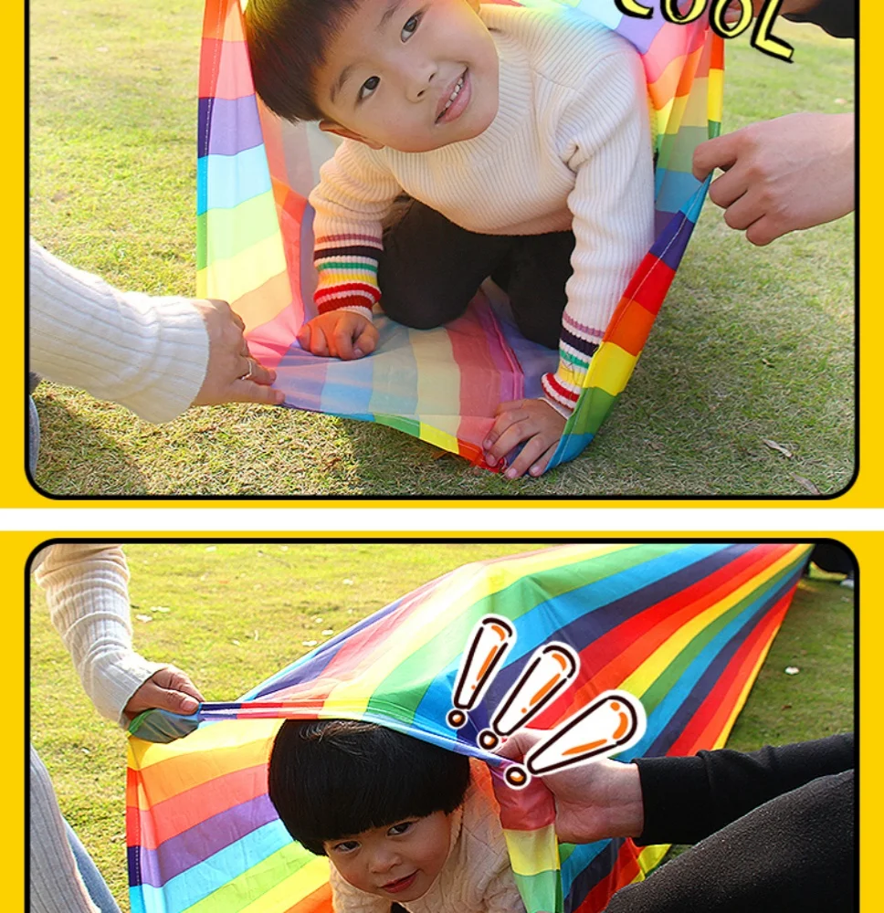 3/5/8M Children's Crawling Tunnel Children's Interactive Game Portable Outdoor Indoor Sensory Sports Toy Smooth Fabric