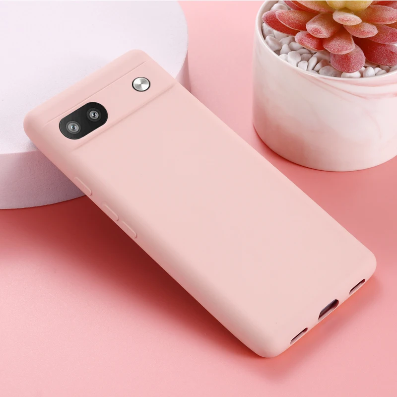 New Liquid Silicone Phone Case For Google Pixel 6 7 8 9 Pro XL 8A 7A 6A Cover Fundas Coque Soft Case Pixel 6 7 8 9 Pro XL Cases