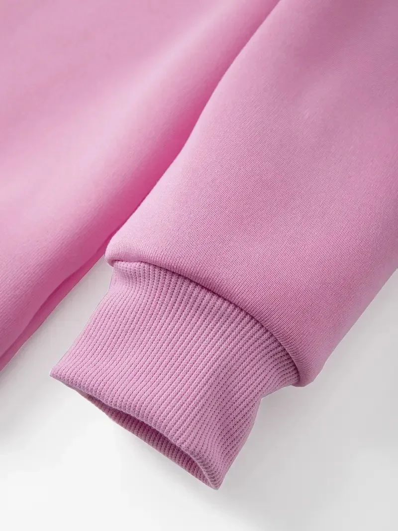 سويت شيرت بقلنسوة بأكمام طويلة للأطفال بنمط إلسا اللطيف لملابس السفر في الخريف والشتاء مناسبة كهدية للأطفال