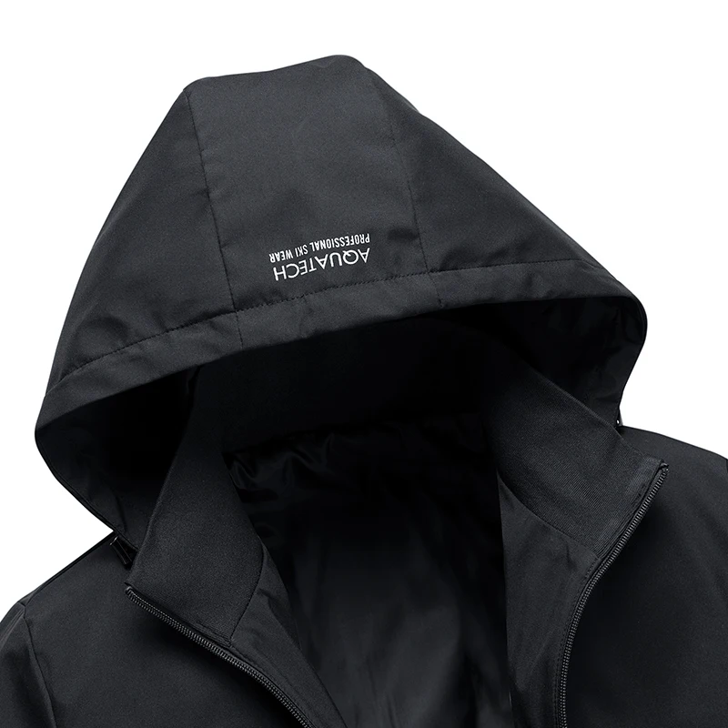 Jacket men's coat business casual spring and autumn 2026 new item detachable hat slim fit hooded spring version