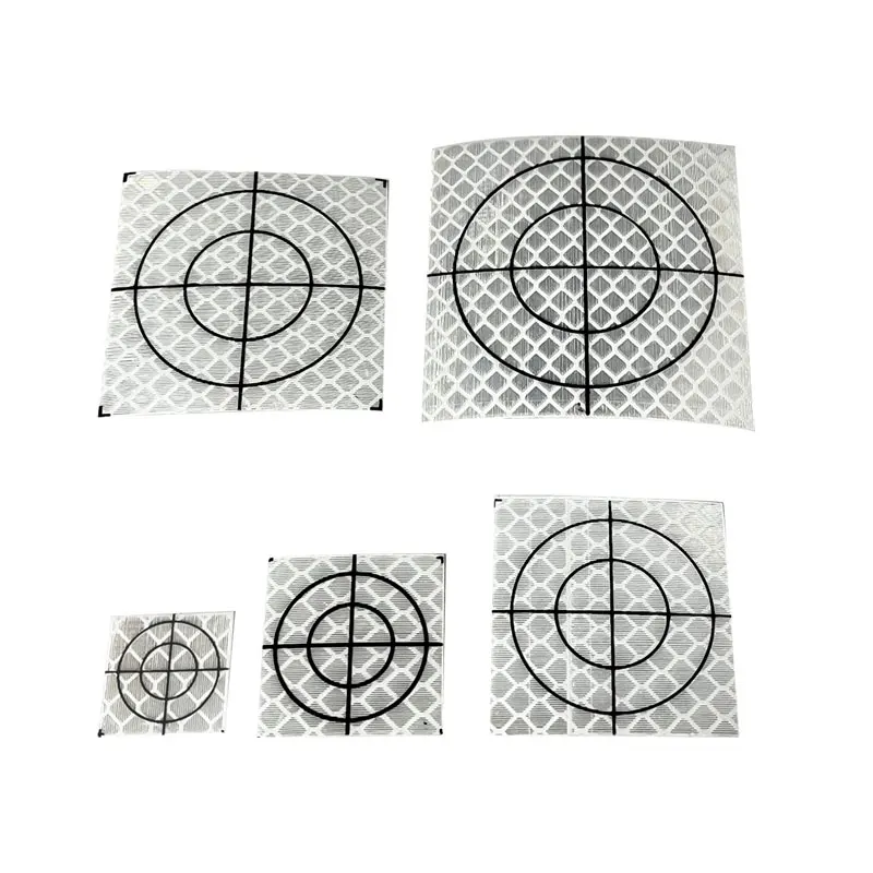 100pcs Reflector Sheet 100pcs Reflective Tape Target for TRIMBLE SOUTH surveying Total Station20 30 40 50 60 MM