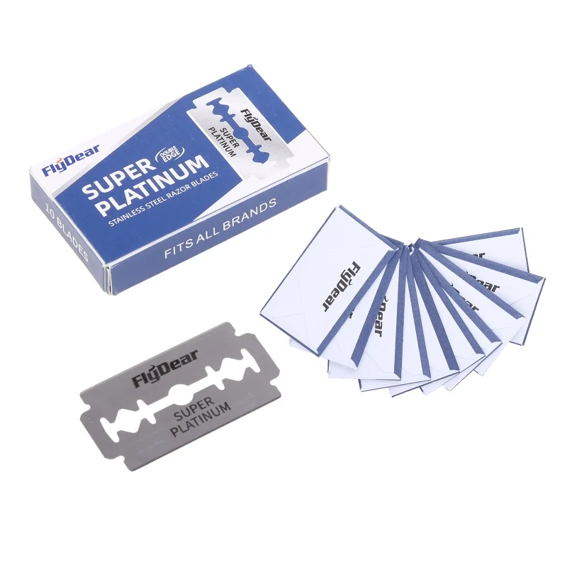 YUNCHI Universal Double-Ended Stainless Steel Razor Blades Manual Razor Accessories