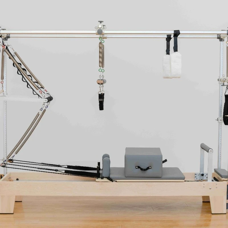 

YTYIN Clinical Studio Pilates Reformer with Tower | Choose from Premium Maple or Oak Wood Models