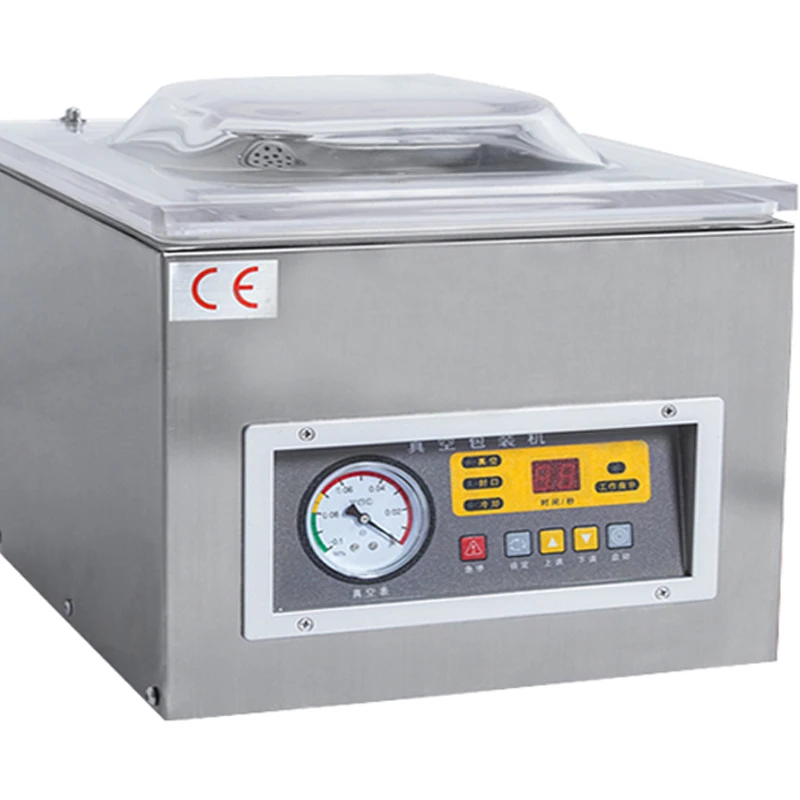 

Commercial Seafood Cooked Food Vacuum Food Sealing Machine Vacuum Packaging Machine Wet And Dry