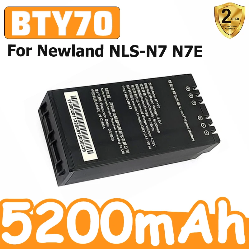 New BTY70  5100mAh Battery for Newland NLS-N7 N7E