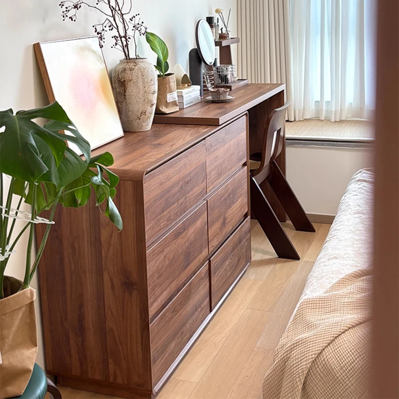 

Closets Drawers Dressing Table Mirror Modern Wood Bedroom Storage Girl Vanity Table Organizer Vintage Vestidores Home Furniture