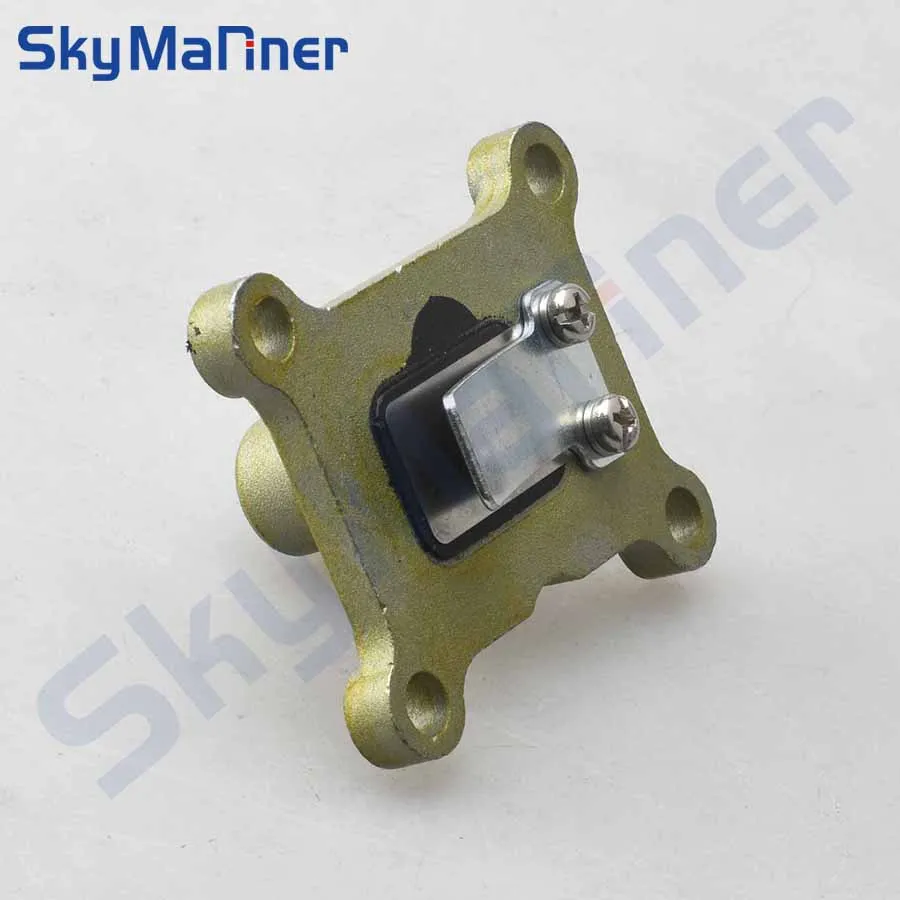 

6A1-13610 КЛАПАН REED для лодки в сборе заменяет подвесной двигатель Yamaha 2HP Parsun T2, лодочный двигатель 6A1-13610-00
