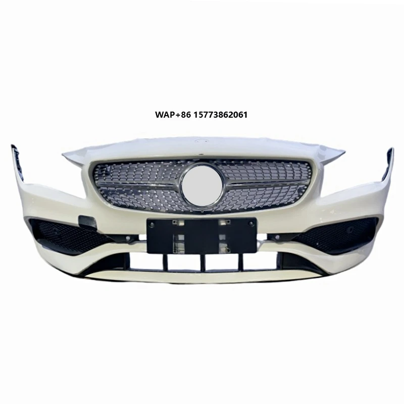 

2016-2019 for CLA 117 Sport Front Bumper Assembly Kit Plastic Front Bumper Grille Used Condition