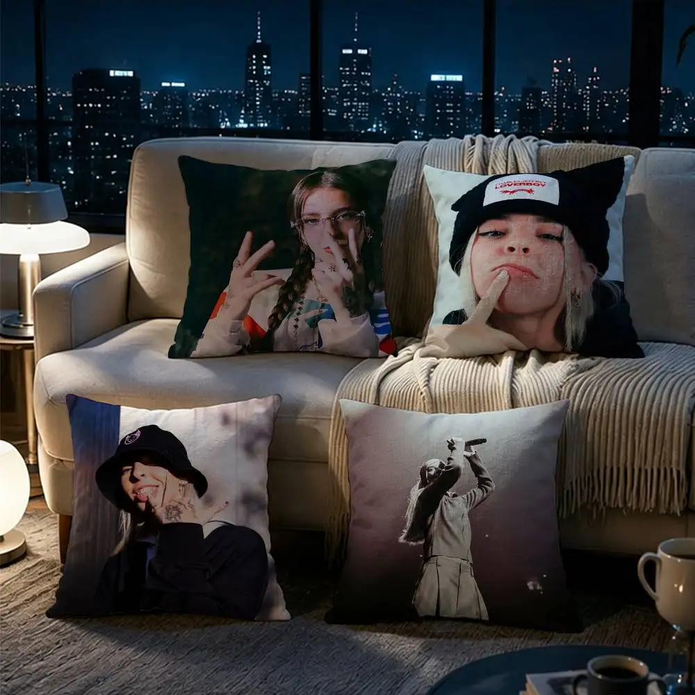 Singer Young Miko Pillow cover gift High definition digital printing,Surprise  vivid pattern Household.