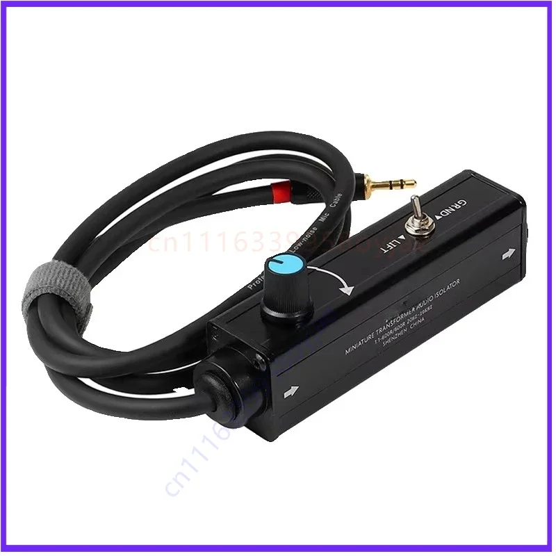 3.5mm stereo conversion for XLR audio isolator balanced signal for XLR interface mixer