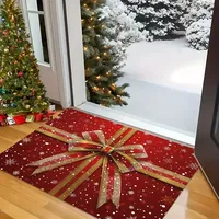 Christmas Gift Design Doormat Non-Slip, Welcome Mat for Home Entryway, Ideal for Living Room, Bedroom, Bathroom, Kitchen Decor