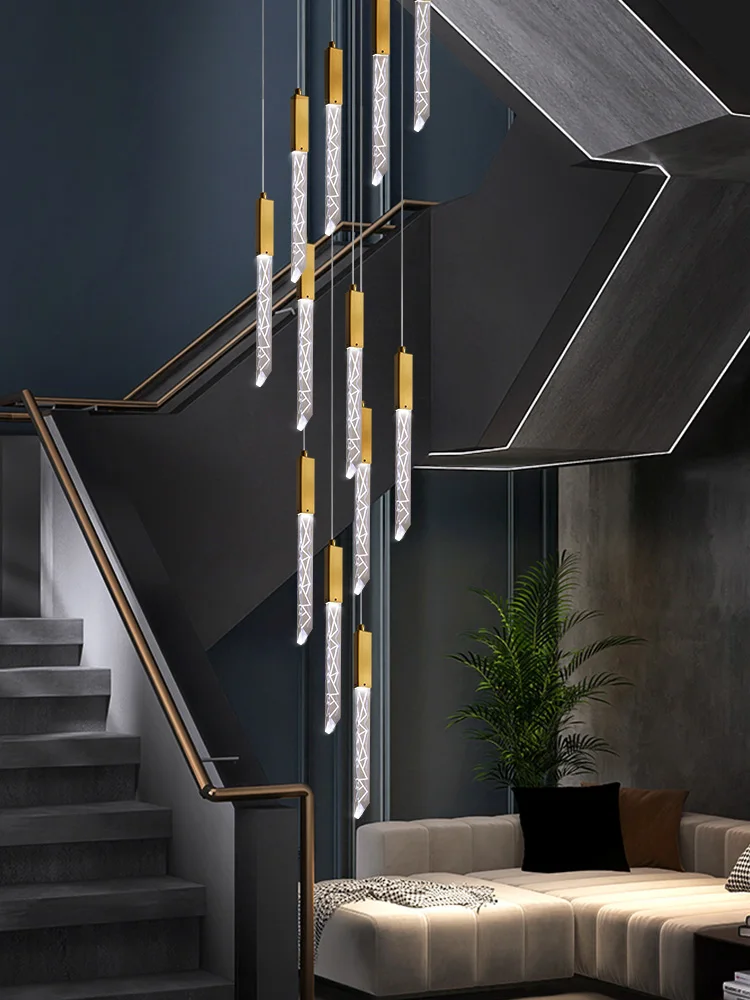 

Ceiling Chandelier For Stairs Restaurant Light Luxury Modern Led Chandelier Modern Living Room Ceiling Chandelier Pendant Light