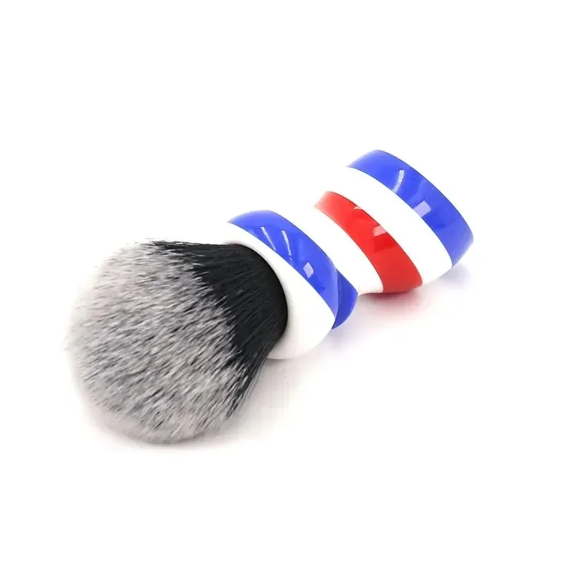 Yaqi Versatile New Barber Pole Style 24mm Tuxedo Knot mens Shaving Brush Vintage Ergonomic Design Durability Wet Shaving Brush