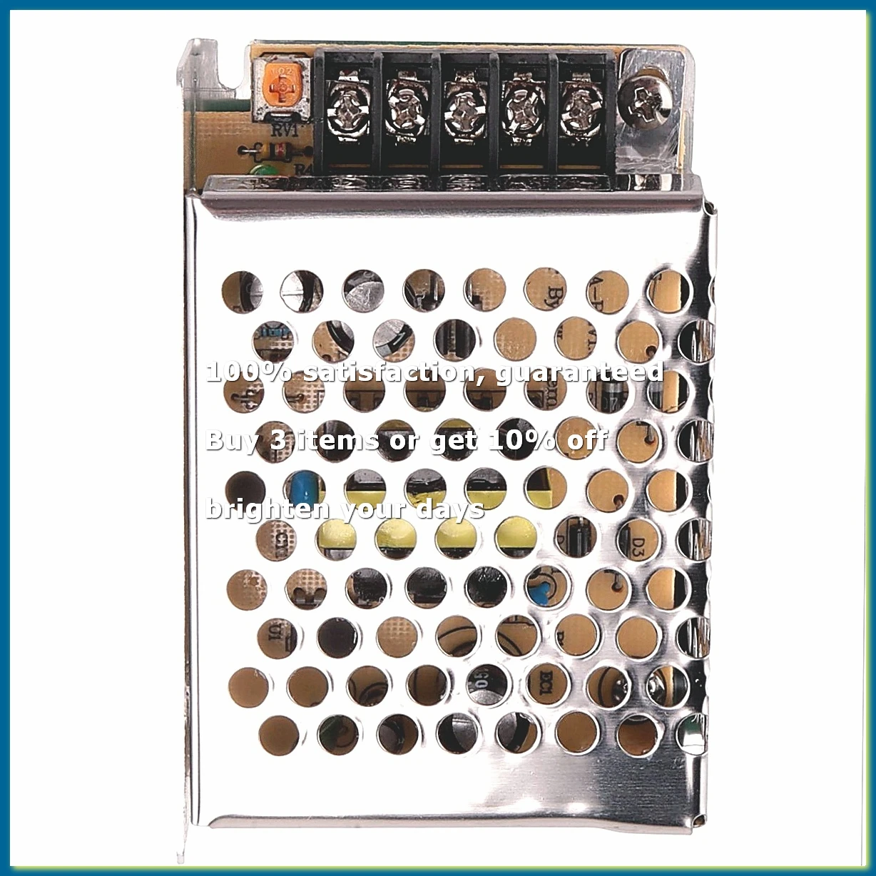 AC 100-240V to DC 12V 3A 36W LED Strip Power Supply Voltage Transformer Switch