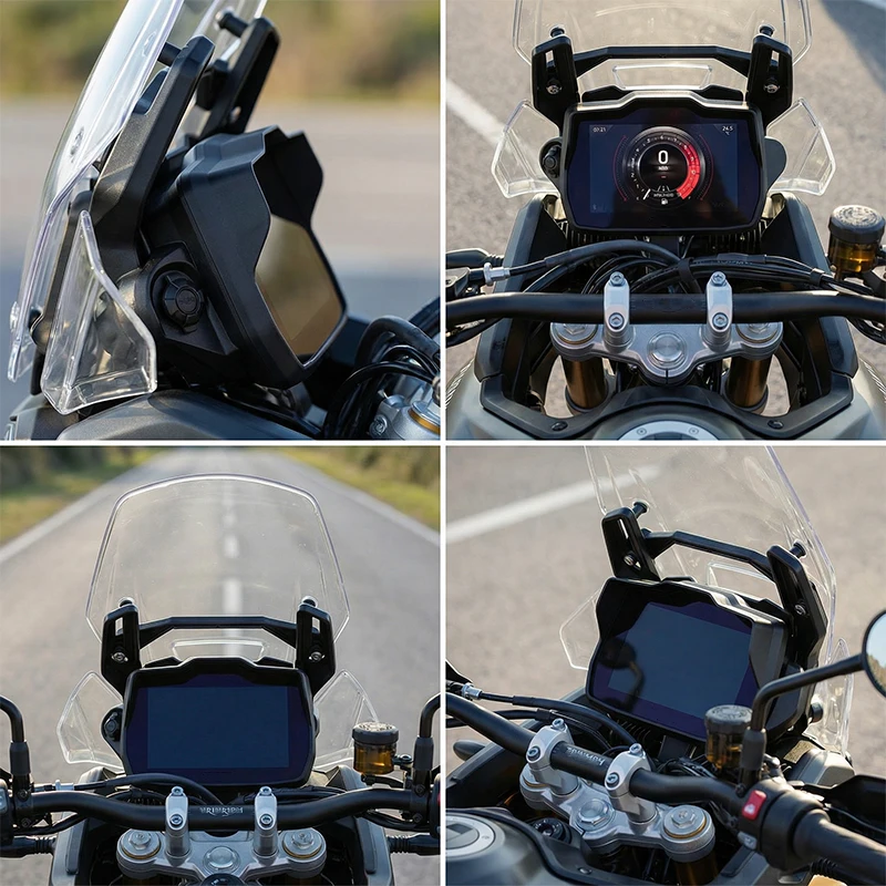 For Tiger900 gt Tiger900 Rally Pro 2023 2024 2025 2026 up Sun Visor Cover Instrument Screen Sunshade Guard Protection New