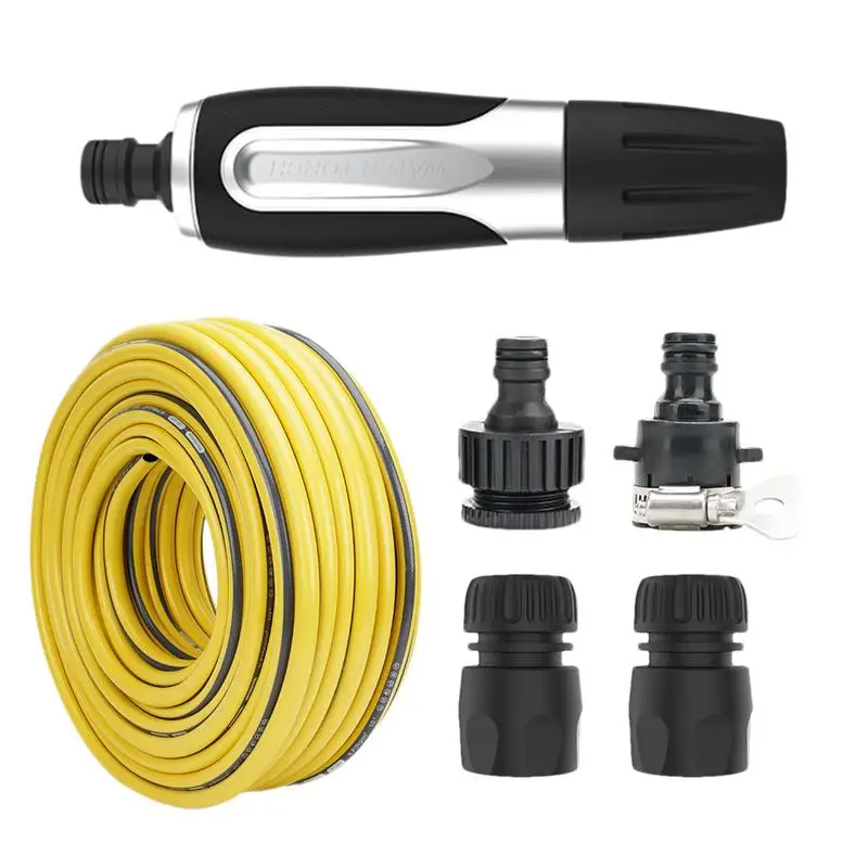 

Garden Hose Nozzle Water Hose Nozzle Sprayer For Car Washing Pressurized Hand Water Sprayer High-Pressure Gardening Tools With