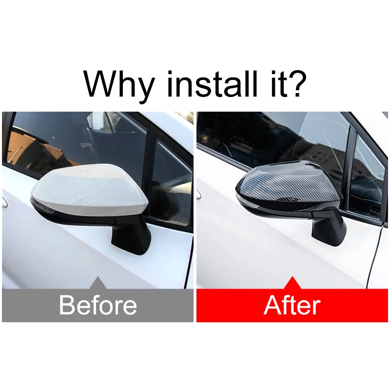 For Toyota Corolla E210 2019 2020 2021 2022 2023 2024 2025 2026 ABS Car Side Rearview Mirror Cap Cover Shell Trim Accessories