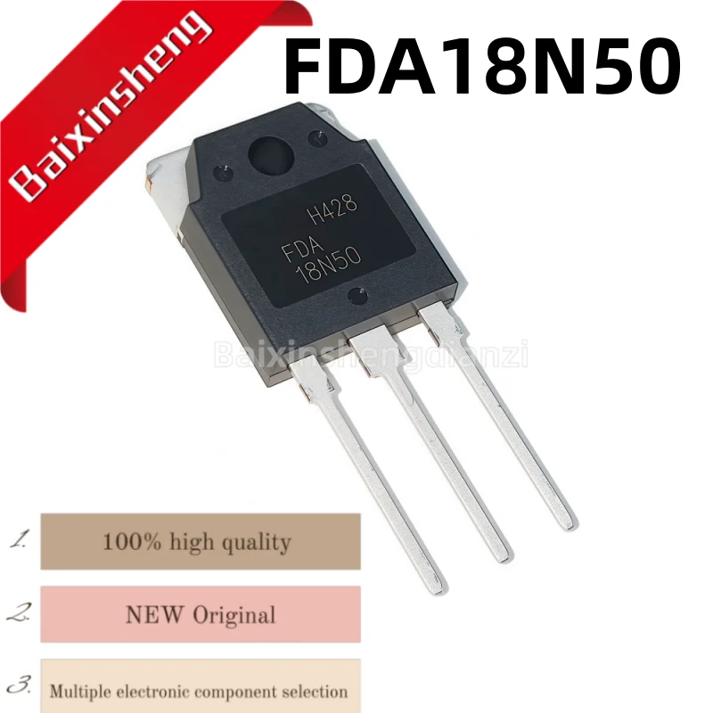 10PCS NEUE FDA18N50 18A500V 18N50 TO-3P N-kanal MOS feldeffekttransistor