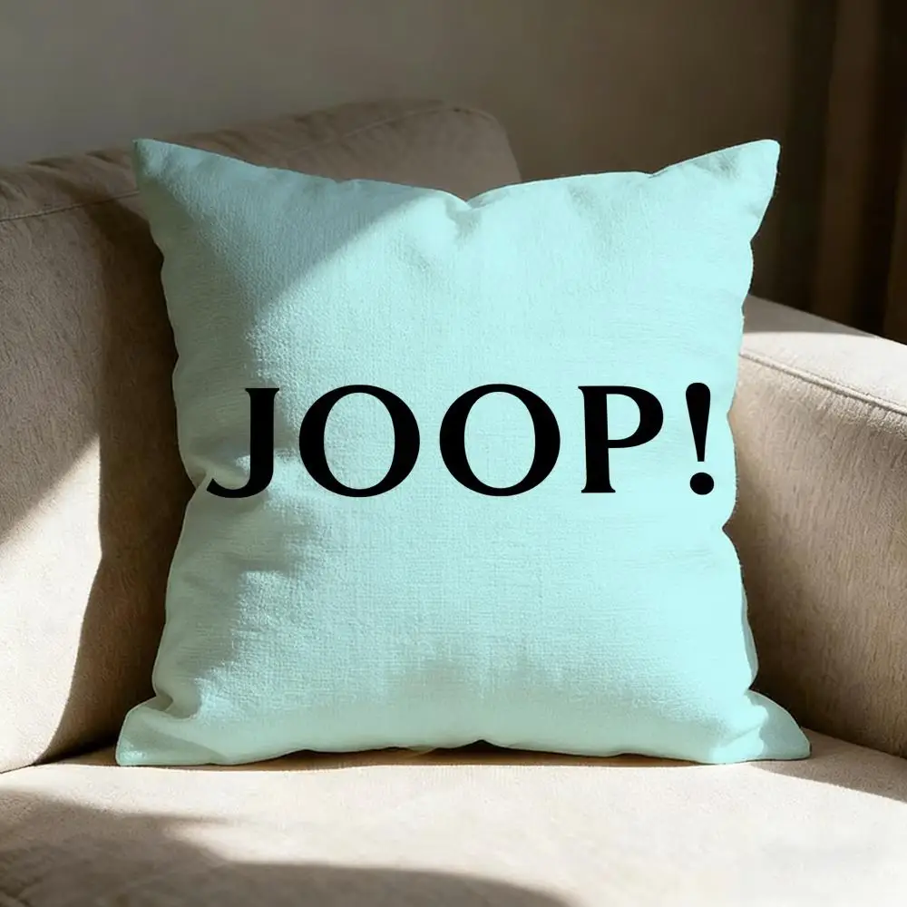 Maßgeschneiderte J-JoopS coole Kissenbezüge aus Leinen für Couch, Wohnzimmer, Bank, Terrasse, Boden, Leinen-Heimdekoration – Detail 10