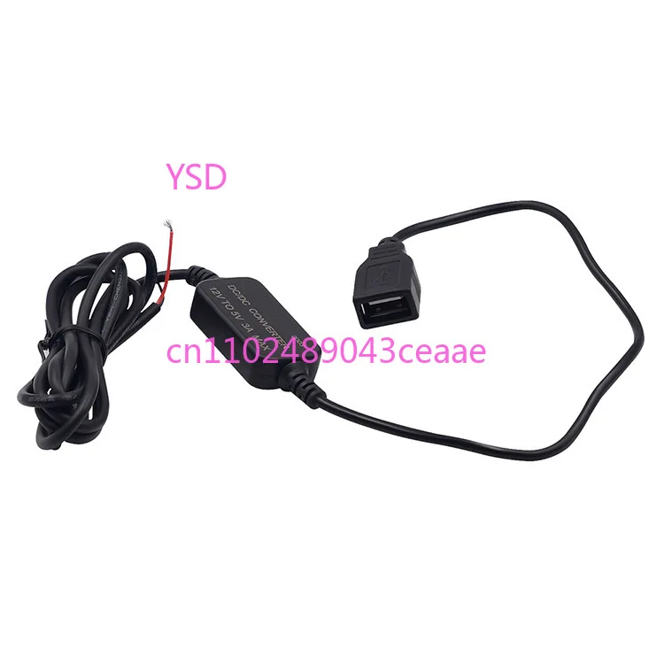12V to 5V Step Down Module 3A Car Power Converter For GPS Navigator Digital Devices Vehicle Mobile Phone Charger