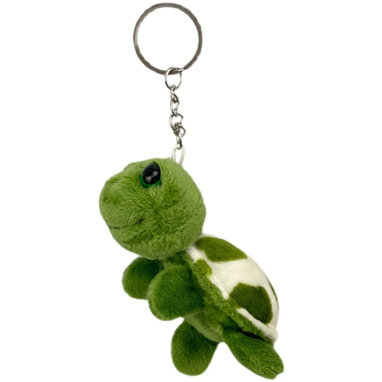 Key Pendant Cute Interesting Expression Creative Cartoon Tortoise Plush Pendant for Ornament