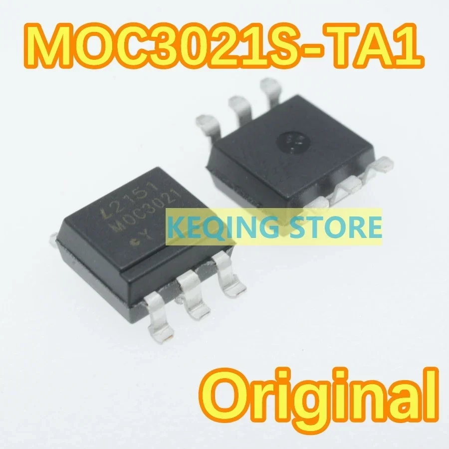 500PCS/1000PCS  MOC3021S-TA1 Tripole with SCR output photocoupler  Original