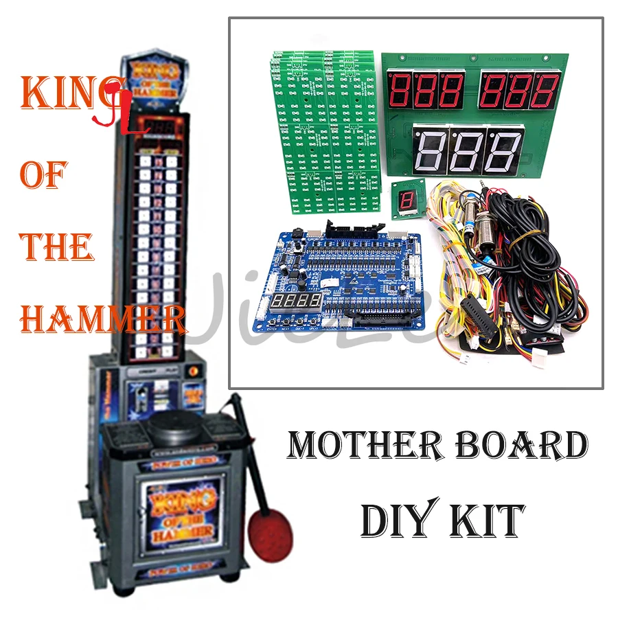 

Mainboard for The King of Hammer Hercules Ticket Redemption Coin Operated Sport Boxing Hitting Arcade Game Machine Strength Test