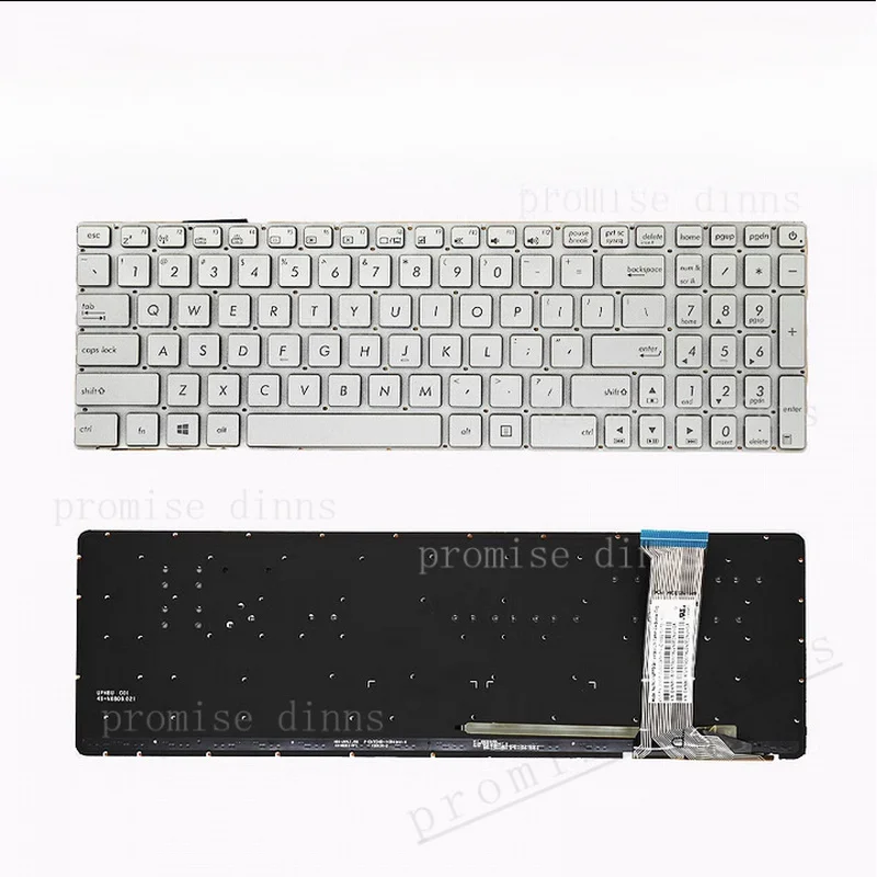 M  for Asus N551Q/JK ZX50J ZX50V FX-PLUS G551JX/VW GL552 N552V Notebook Laptop Keyboard US
