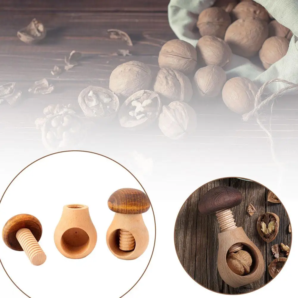 جديد كسارة البندق الفطر على شكل أداة المطبخ متعددة الوظائف لسهولة تكسير ملقط الجوز قابل للتعديل للمكسرات الجوز البقان المنزل