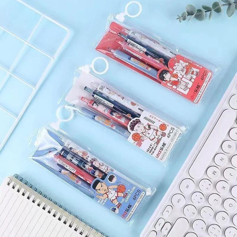 

Slam Dunk Animation Kawaii Sakuragi Hanamichi Rukawa Kaeda Student Press Limited Neutral Pen Cute 0.5mm Black Neutral Pen Gift