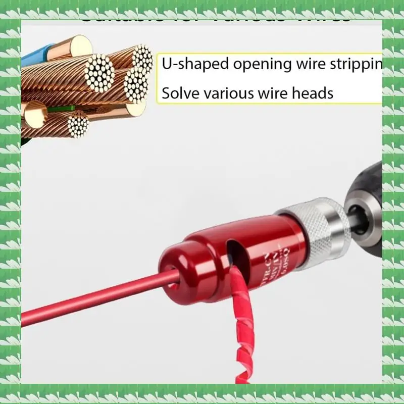 ONCE Wire Twister Tool For Drill, Wire Stripping And Twisting Tool Wire Twister For Power Drill, Cable Quick Stripping Replaceme