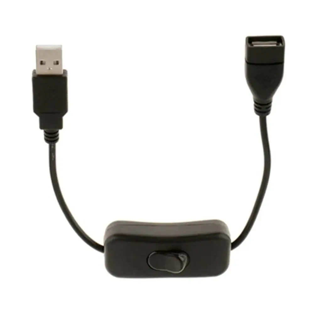 Durable PVC USB Cable USB Connection Rocker Switch USB Extension Switch Control On/Off Switch Power Control
